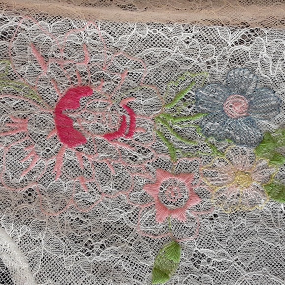 Zara sheer floral top - Picture 4 of 5